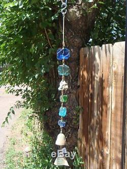 Paolo Soleri 23 Bronze Wind Bell RAIN CHAIN 2 Bell One Of A Kind See the Fotos