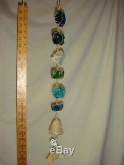 Paolo Soleri 23 Bronze Wind Bell RAIN CHAIN 2 Bell One Of A Kind See the Fotos