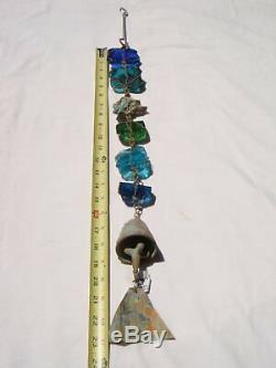 Paolo Soleri 23 Bronze Wind Bell RAIN CHAIN 2 Bell One Of A Kind See the Fotos