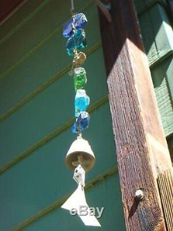 Paolo Soleri 23 Bronze Wind Bell RAIN CHAIN 2 Bell One Of A Kind See the Fotos