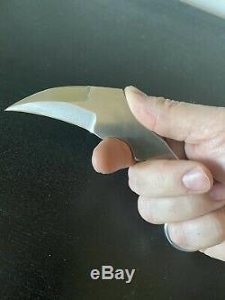 Pat Crawford Custom Karambit Knife Prototype One Of A Kind! Ultra Rare Find