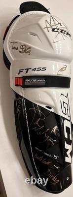 Pat McAfee & Boys Signed Shin Guard One of A Kind Item! PAT MCAFEE SHOW