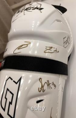 Pat McAfee & Boys Signed Shin Guard One of A Kind Item! PAT MCAFEE SHOW