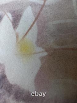 Pater Sato-Faces-80s Japanese Futuristic Color Lithograph-Pencil Signed AP
