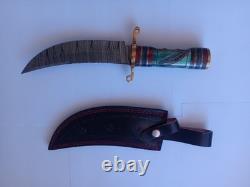 Pirate demascus knife one of a kind