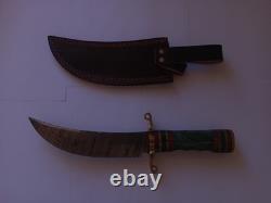 Pirate demascus knife one of a kind