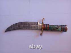 Pirate demascus knife one of a kind