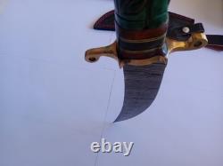 Pirate demascus knife one of a kind