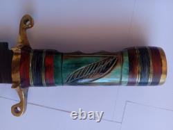 Pirate demascus knife one of a kind