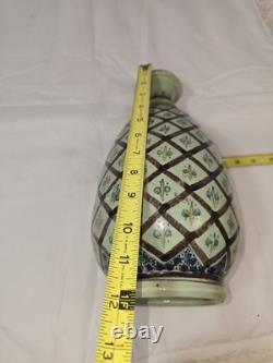 Porcelain Case By Japanese Artist With Vivid Colors Unique One Of A Kind Rare