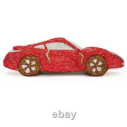Porsche Ceramic Body Car Red Rhinestone One of a Kind