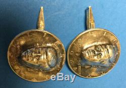 President John F Kennedy (jfk) - Silver Half Dollar Cufflinks - One-of-a-kind