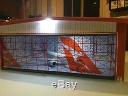 Qantas Cargo Termimal building 1/200 Scale One Of Kind. With lights