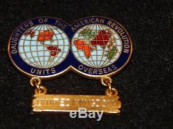 RARE DAR UNITS OVERSEAS UNITED KINGDOM JE Caldwell Gold Filled One of a Kind