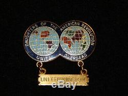 RARE DAR UNITS OVERSEAS UNITED KINGDOM JE Caldwell Gold Filled One of a Kind