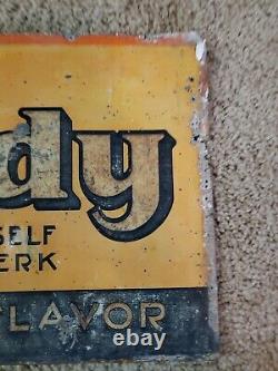 RARE Howdy Beverage Sign. HARD TO FIND ONE OF A KIND