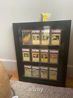 RARE ONE-OF-A-KIND PSA/BECKETT 10's PIKACHU DISPLAY CASE POKÉMON COLLECTION