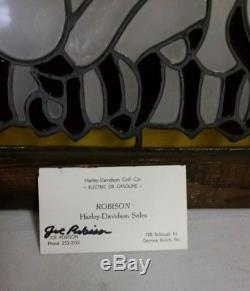 RARE ONE OF A KIND Robison Harley Davidson AMF dealership sign from 1962 to 1993