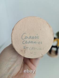 RARE ONE OF A KIND St. Croix USVI Handmade Painted Ethnic Collectible Figurines