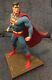 Rare One Of A Kind Superman Statue Sculpted By Randy Bowen Dc Comics 10 1/2 Tall