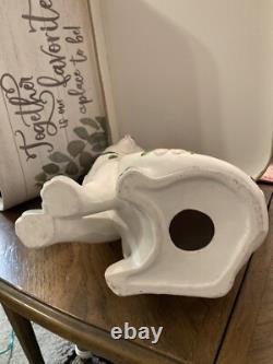 RARE One Of A Kind NORLEANS Cat Ceramic Porcelain Figurine