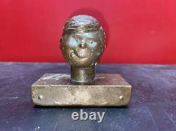 RARE One of a Kind Dennis The Menace- Brass Doll / bronze Head Mold