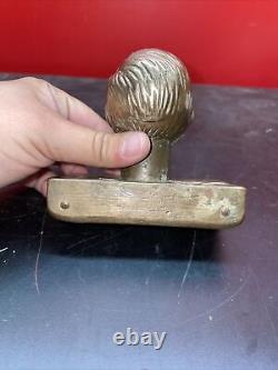 RARE One of a Kind Dennis The Menace- Brass Doll / bronze Head Mold