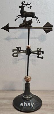 RARE One of a Kind JOHN DEERE 30.5 inch Weathervane Heavy and Detailed! J/A RARE One of a Kind JOHN DEERE 30.5 inch Weathervane Heavy and Detailed! J/A