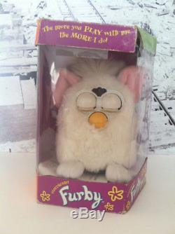 RARE PRINT ERROR BOX and Eyes Closed Furby The Only One of It's Kind On Ebay