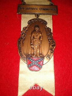 RARE United Confederate Veterans 42nd UCV Reunion Chairmans Medal One Of A Kind