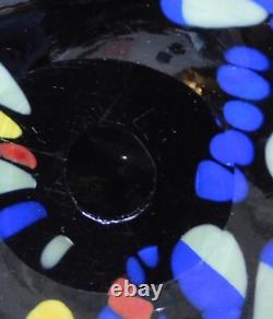 RARE-Very Colorful 6 X 6 Paperweight -ONE-OF-A-KIND-Flawless-LQQK