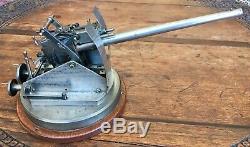 RARE WWII Era Military Artillery Replica Handmade One-of-a-Kind Collectible