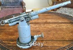 RARE WWII Era Military Boat Artillery Replica Handmade One-of-a-Kind Collectible