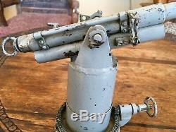 RARE WWII Era Military Boat Artillery Replica Handmade One-of-a-Kind Collectible