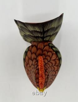 RED CHICKEN- One of a kind wood hand-carved ALEBRIJE from Oaxaca, México