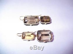 RENEE LEWIS 18K Y. G. Antique Smokey Quartz One-of-a-Kind Special Collection