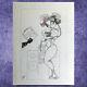 Rush 2112 Rock Girl (9 X 12) Drawn And Signed By Stef Wilson One-of-a-kind Coa