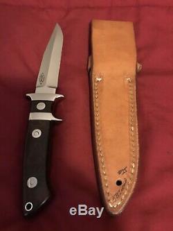 R. W. LOVELESS CUSTOM 40th. ANN. SUB HILT BOOT KNIFE FIGHTER ONE-OF-A-KIND-RARE