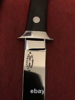 R. W. LOVELESS KNIFE MAKER 40th. ANN. SEMI SKINNER KNIFE-ONE-OF-A-KIND. BOOK KNIFE