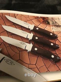R. W. LOVELESS KNIFE MAKER 40th. ANN. SEMI SKINNER KNIFE-ONE-OF-A-KIND. BOOK KNIFE