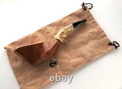 Radice Clear Collect Roe Deer Antler Italian Tobacco Pipe One of a Kind