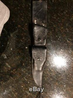 Rambo knife one-of-a-kind with deer antler