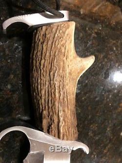 Rambo knife one-of-a-kind with deer antler
