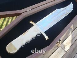 Rare 1980's One Of A Kind Buck 903 Knife Custom Handle Leroy Remer USA