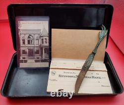 Rare Antique Keystone National Bank Manheim Philadelphia Memorabilia One Of Kind