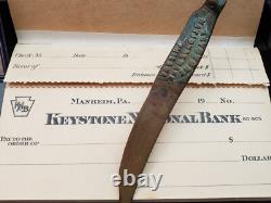 Rare Antique Keystone National Bank Manheim Philadelphia Memorabilia One Of Kind