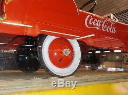 Rare Collector Coca-Cola pedal Car, Coke truck! Possibly one of a kind