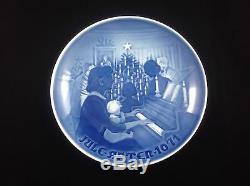 Rare Flaw Error Bing & Grondahl One-Of-A-Kind Christmas Plate MisDated'1071