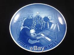 Rare Flaw Error Bing & Grondahl One-Of-A-Kind Christmas Plate MisDated'1071