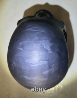 Rare! Genuine Tera Hertz Crystal Hand Carved Skull! One-of-a-kind Statue Carving